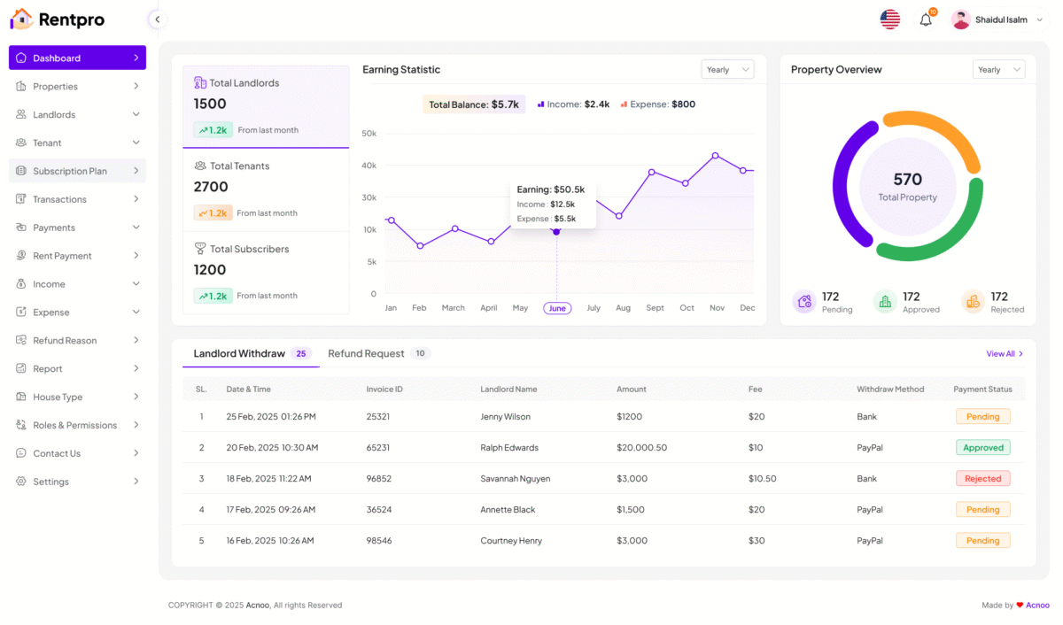 ### ภาษาไทย: 🏡 RentPro - ซอฟต์แวร์บริหารจัดการอสังหาริมทรัพย์และเช่า ที่ดีที่สุด - Image 4