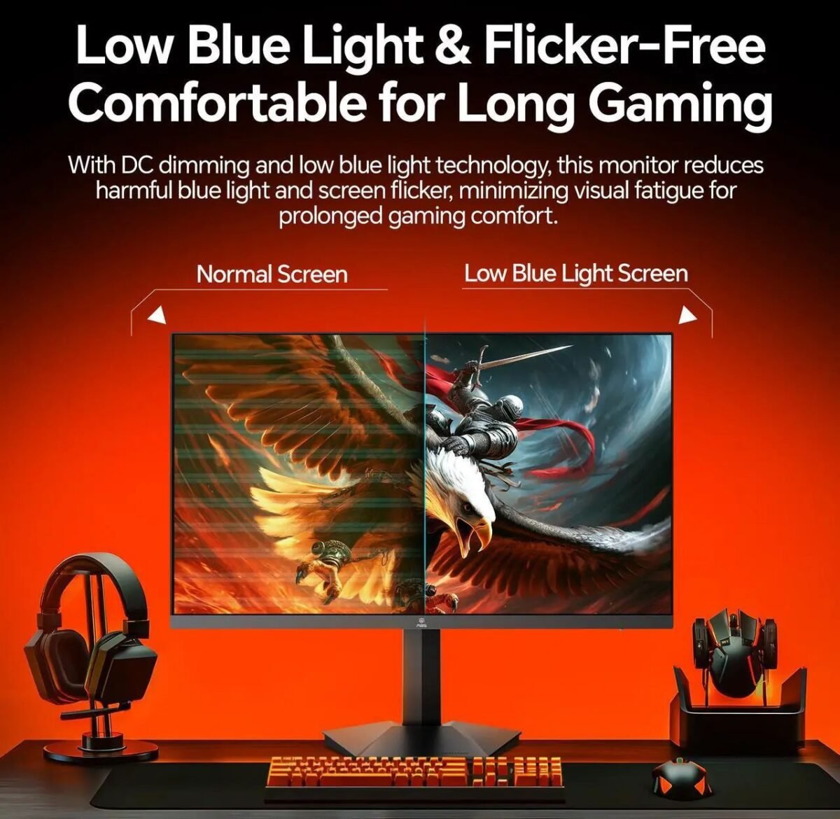 ABS 27" 180Hz Fast IPS QHD (2560x1440) Gaming Monitor - Image 4