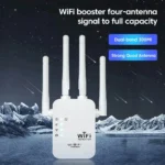 WALRAM 300Mbps Wireless WiFi Repeater 2.4G Router 802.11N Long Range Wireless WiFi Extender Amplifier WIFI Booster