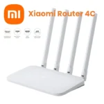 เราเตอร์ WiFi Xiaomi Mi ของแท้4C การควบคุมแอป roteador 64 RAM 802.11 b/g/n 2.4G 300Mbps 4 antennas Repeater