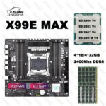 JINGSHA X99 MAX เมนบอร์ดชุด E5 V3/V4 CPU 64/128/256GB DDR4 RAM รองรับ USB3.0 NVME/SATA M.2 X99E MAX