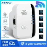 Fenvi 300Mbps เครื่องขยายสัญญาณ WiFi ระยะไกล, เครื่องขยายสัญญาณ WIFI เครื่องขยายเสียง802.11N ไวไฟบูสเตอร์ repetdor