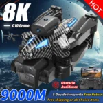 C10 Max GPSรีโมทคอนโทรลDrone 8Kกล้องOptical Flowตําแหน่งหลีกเลี่ยงอุปสรรคท่าทางการถ่ายภาพQuadcopterแบบพับได้